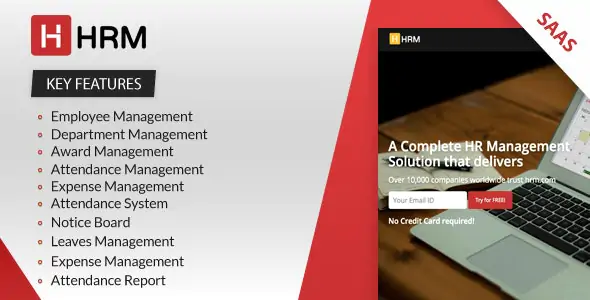 HRM SaaS — Multi-Tenant Human Resources Management Platform