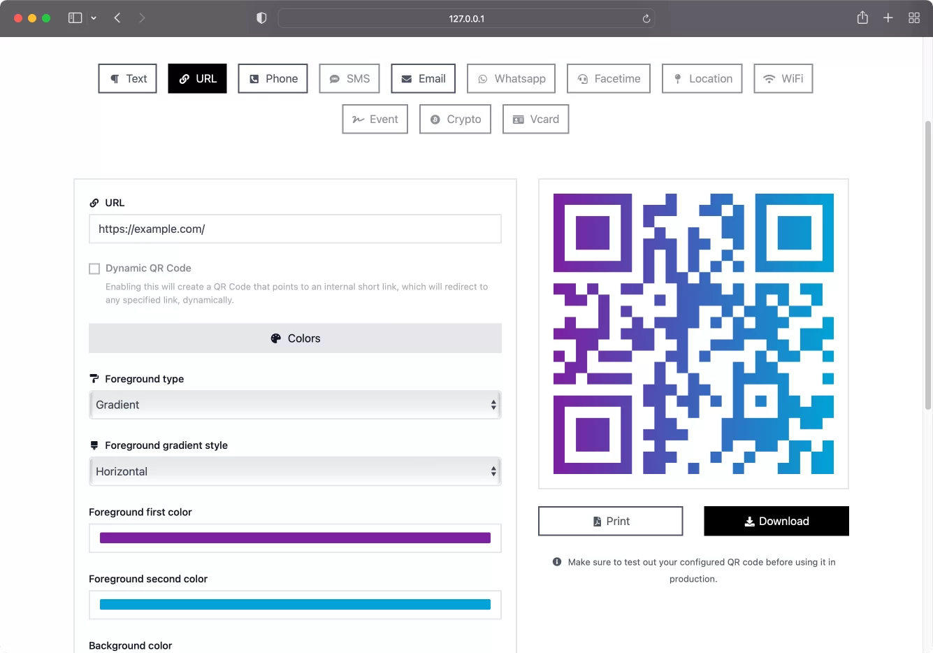QRMaker QR code and smart link generator SaaS PHP source code v10.0