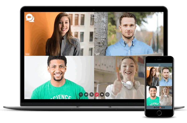 looCloudMeet WebRTC video conferencing SaaS interface