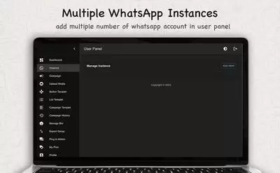 WABase Multi-Account WhatsApp Marketing SaaS Node.js Source Code