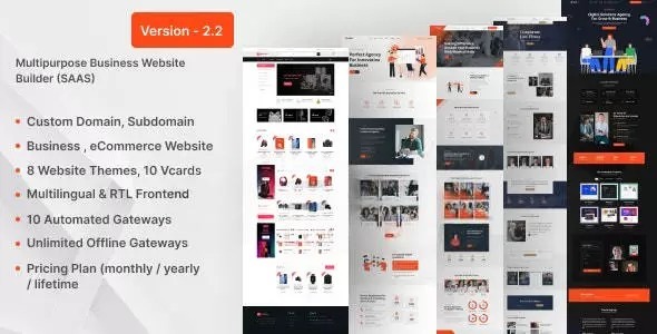 Source code for a multilingual SaaS cross-border e-commerce and corporate website builder platform (includes 12 themes; fully open-source).