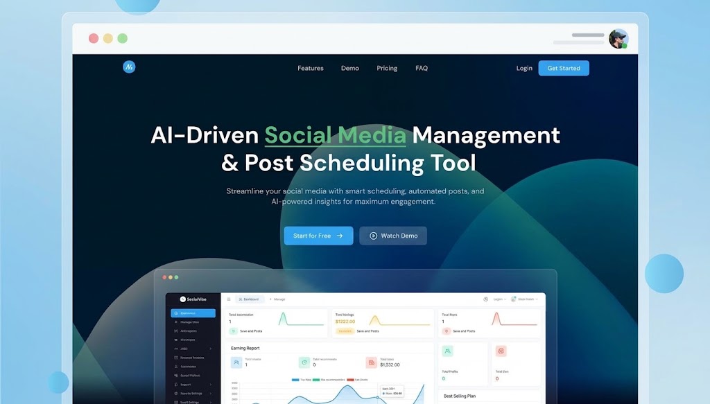 Source code for an AI-powered automated posting SaaS platform for international social media sites (supports OpenAI + DeepSeek)