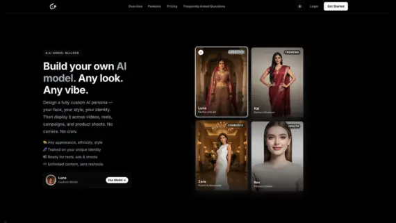 SaaS Source Code for AI Virtual Influencer Generation Platform & AI Influencer Short-Video Creation