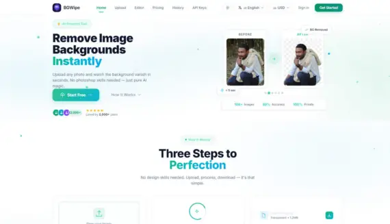 AI Image Background Removal Website Source Code / Image Background Removal API Service Platform / Private Deployment
