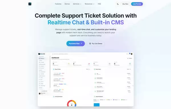 Enterprise Real-Time Customer Support & Ticketing System Source Code (Online Chat + Knowledge Base + Email Notifications)