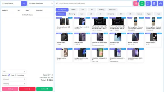 Retail POS SaaS analytics
