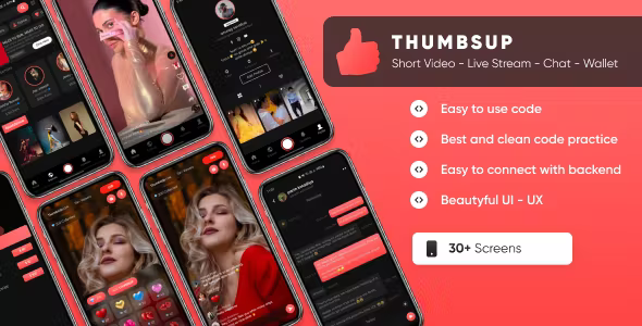 ThumbsUp Short Video and Social Sharing App