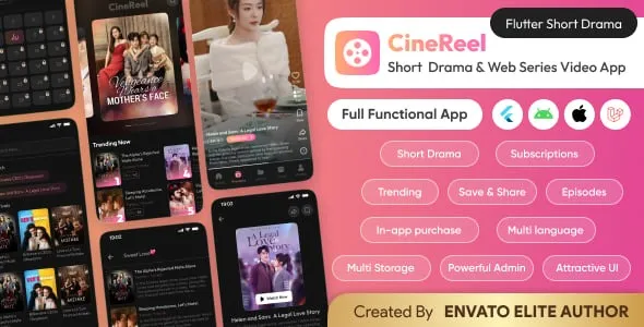 CineReel Short Drama and Web Series Streaming App