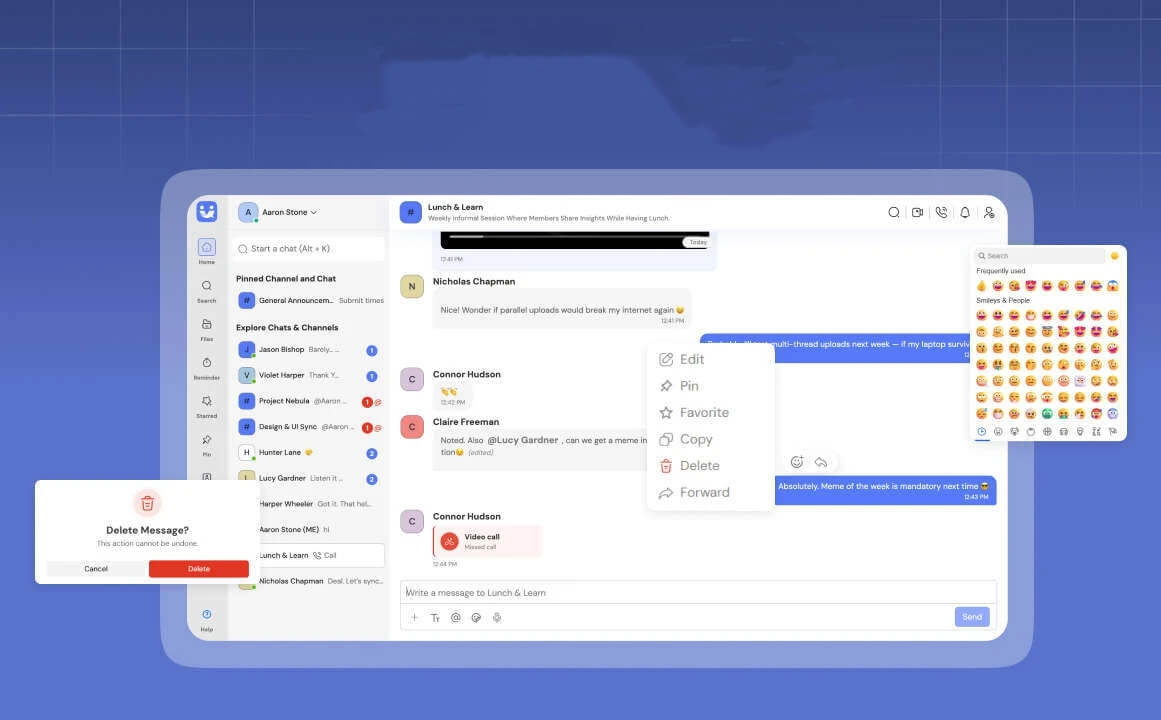 Teambase — Multi-Tenant Team Messaging, Voice & Video Collaboration SaaS