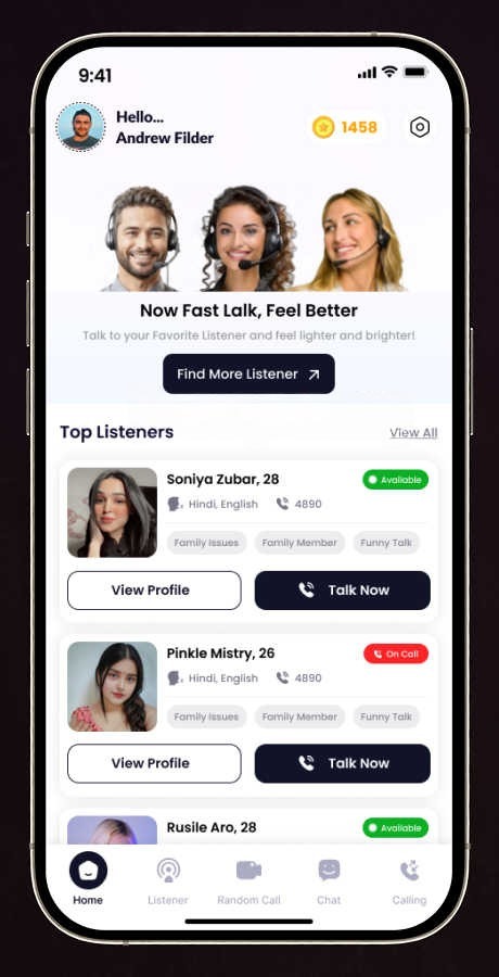 TalkNow — Flutter Expert Consultation Voice & Video Calling App