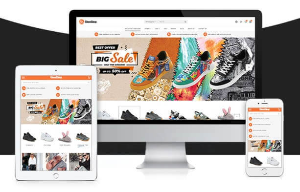 SShop Shoes and Sneakers E-commerce Theme