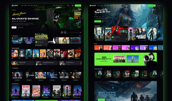 5Home OTT Video-on-Demand and Live TV WordPress Theme