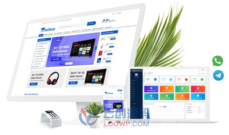 Euhssi Multi-Store E-commerce and POS Management System