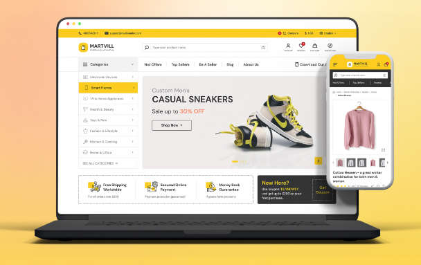 BigMall Global Multi-Vendor Laravel Marketplace
