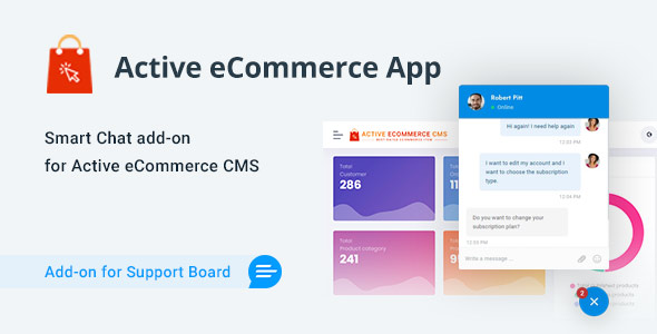 Active eCommerce CMS — Buyer/Seller Chat & Customer Support Plugin