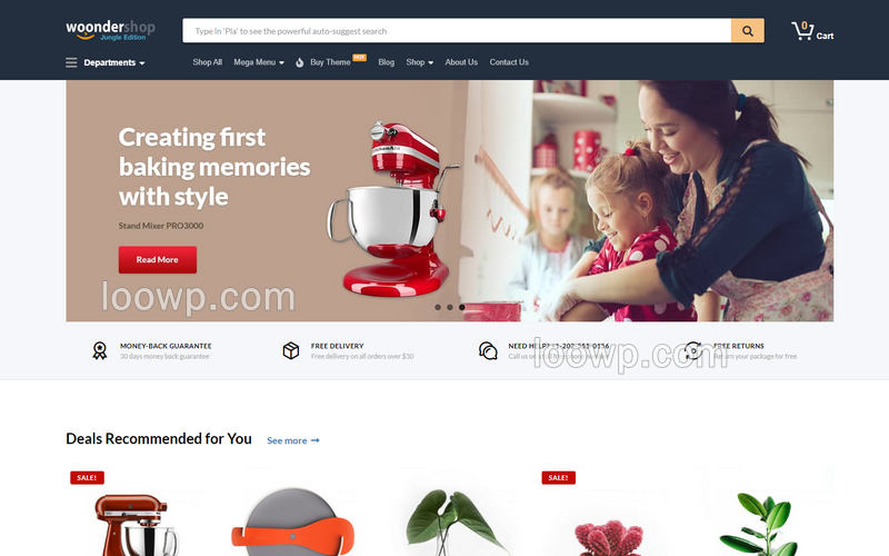 Amashop Amazon-Style Mobile-First Store