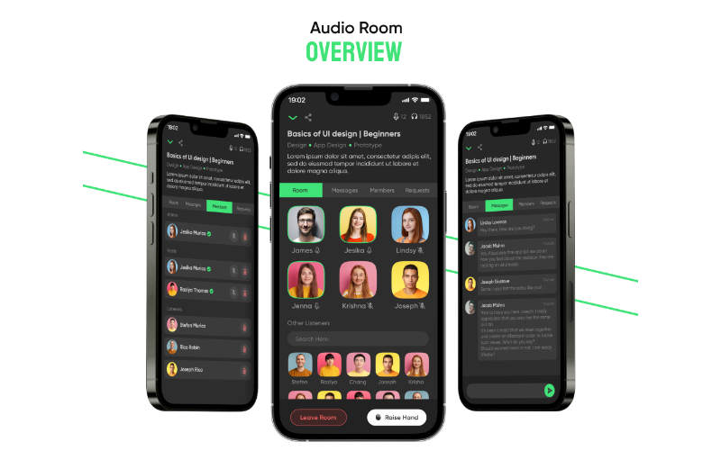 MaxChat — Flutter Social Voice Chat & Community App with Laravel Backend
