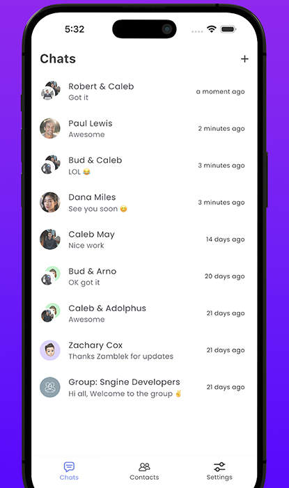 InstantGo — Flutter Social Network & Instant Messaging App