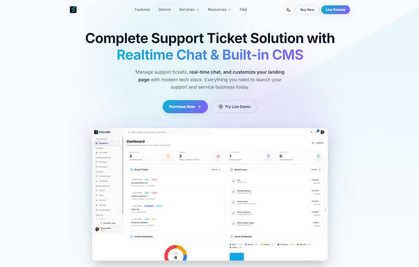 Oivlos — Real-Time Customer Support & Ticket Management System